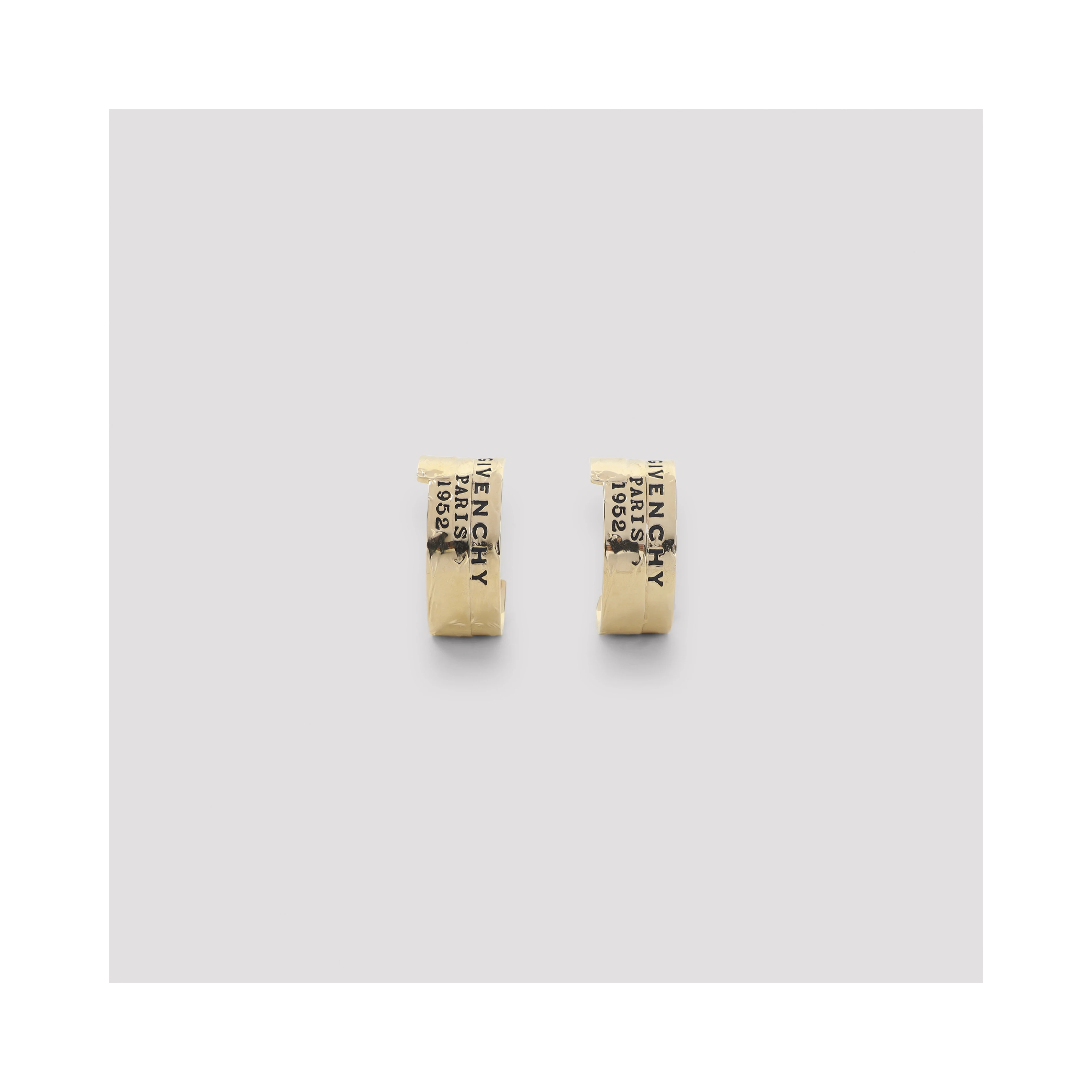 Givenchy Tape Hoops Earrings