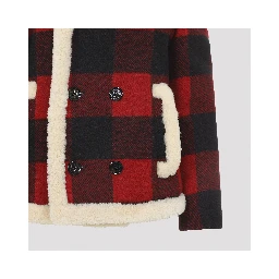 Celine Caban Shearling Jacket