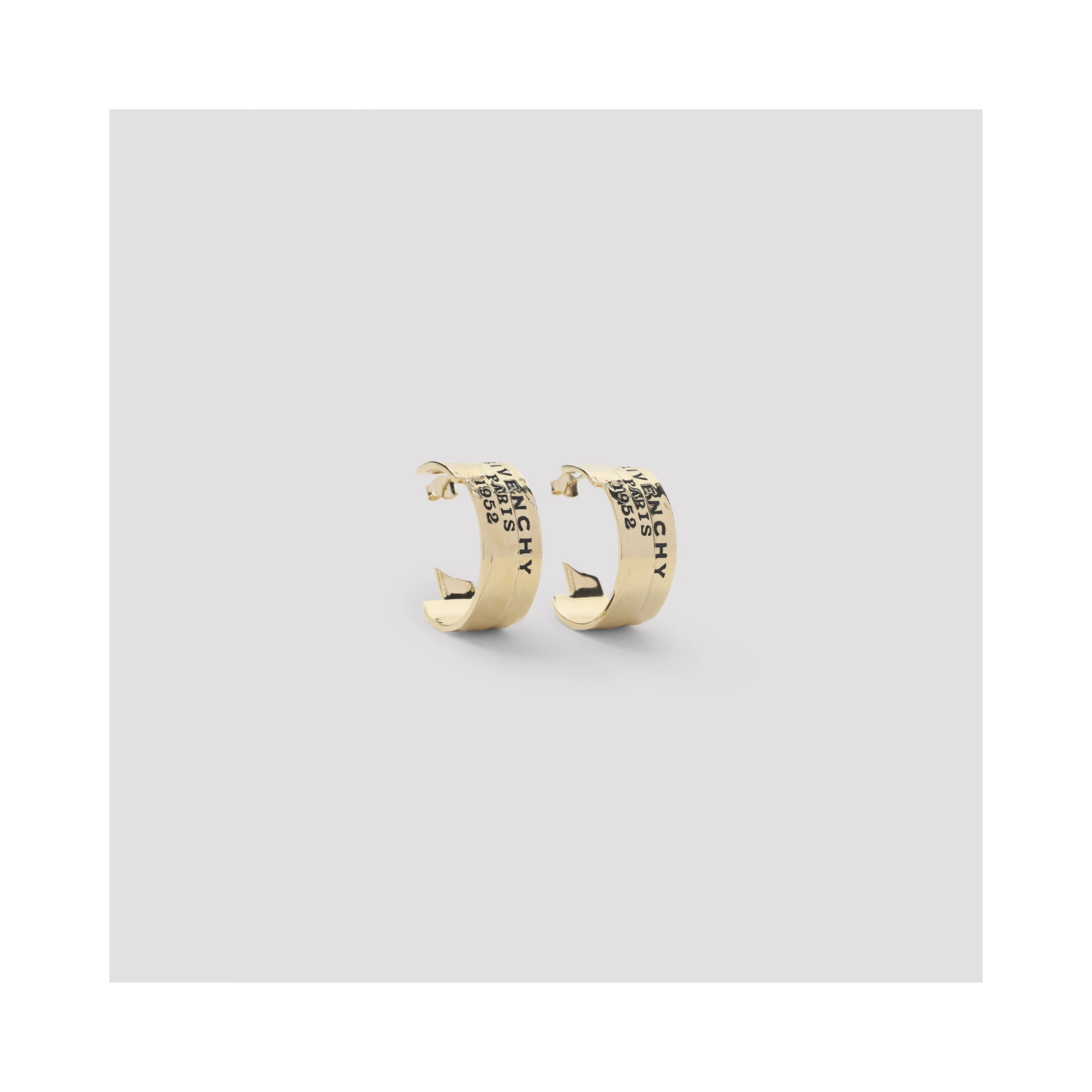 Givenchy Tape Hoops Earrings