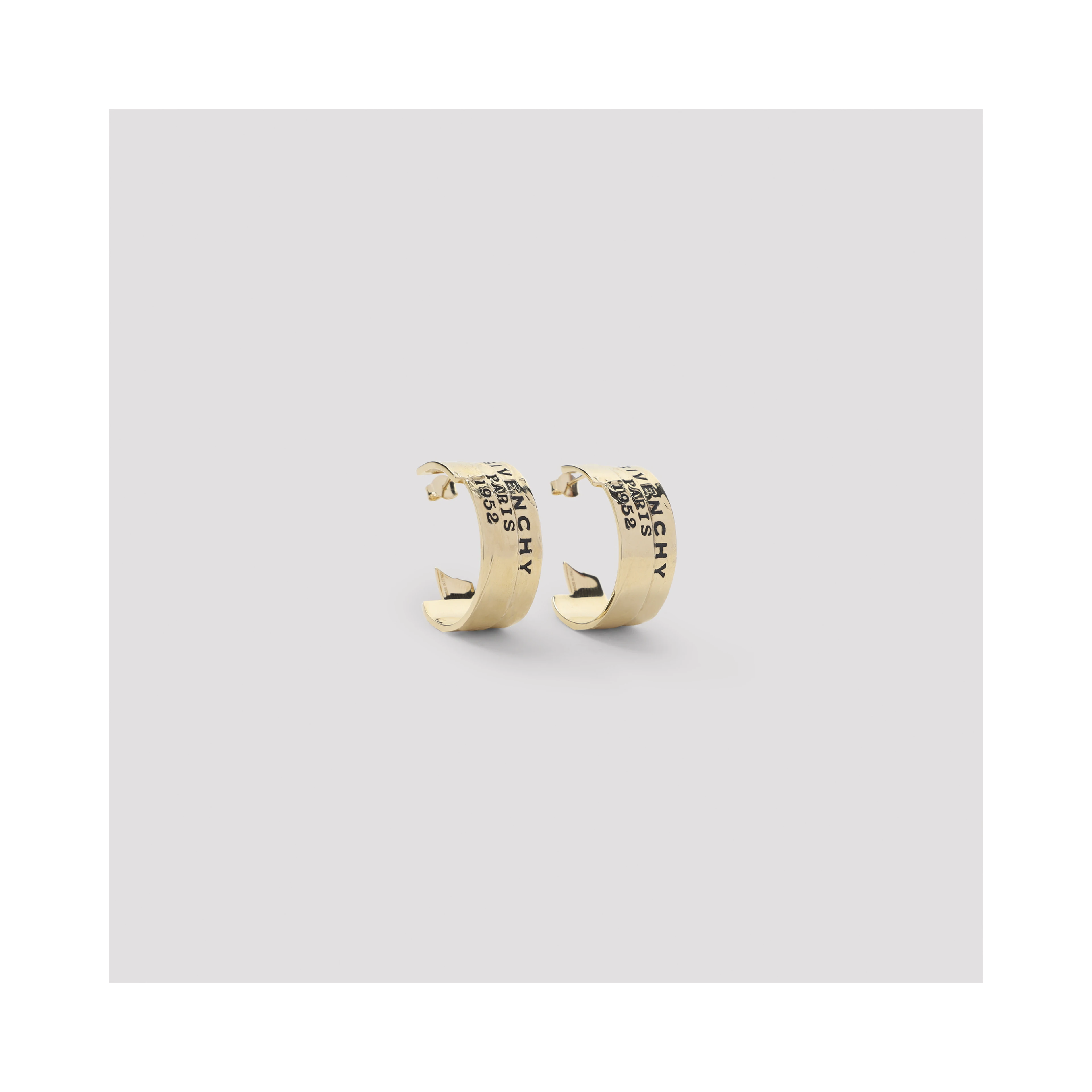 Givenchy Tape Hoops Earrings