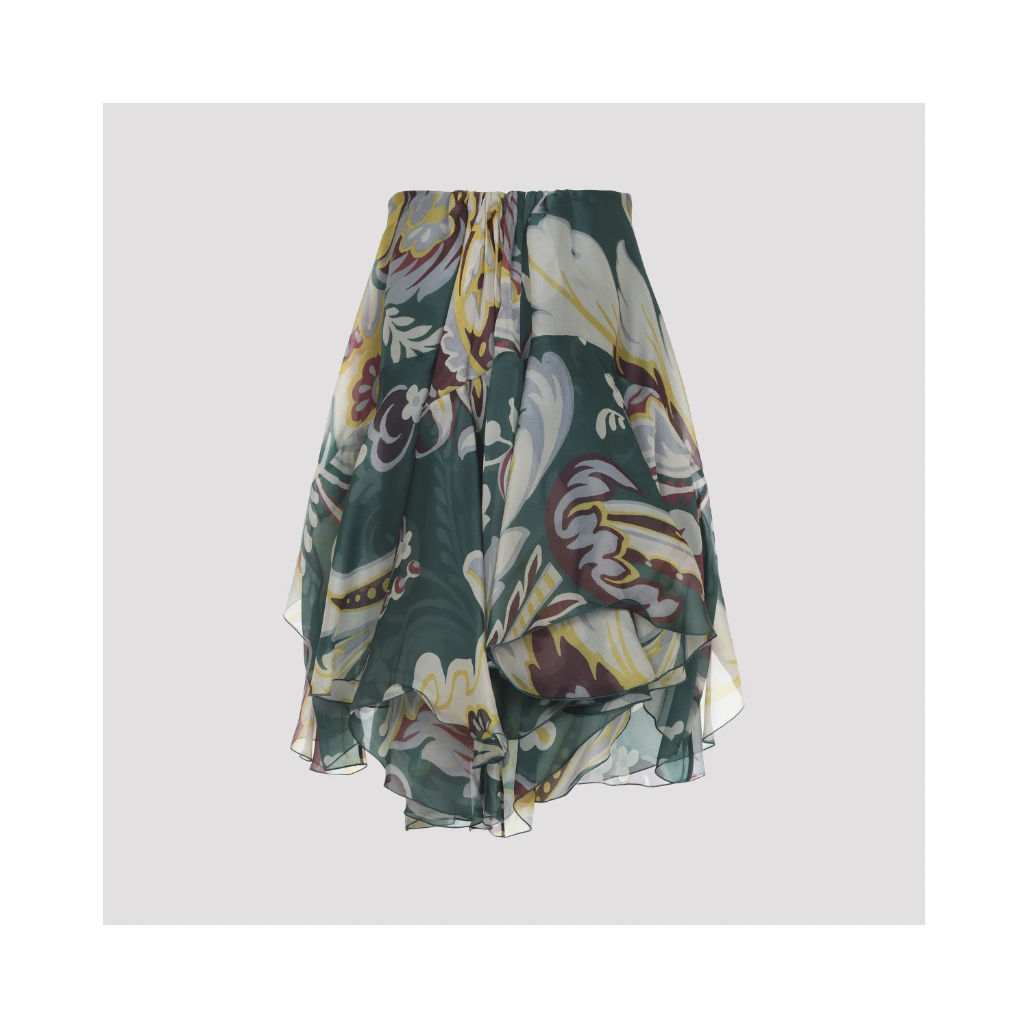 Etro Asymmetric Mini Skirt