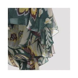 Etro Asymmetric Mini Skirt