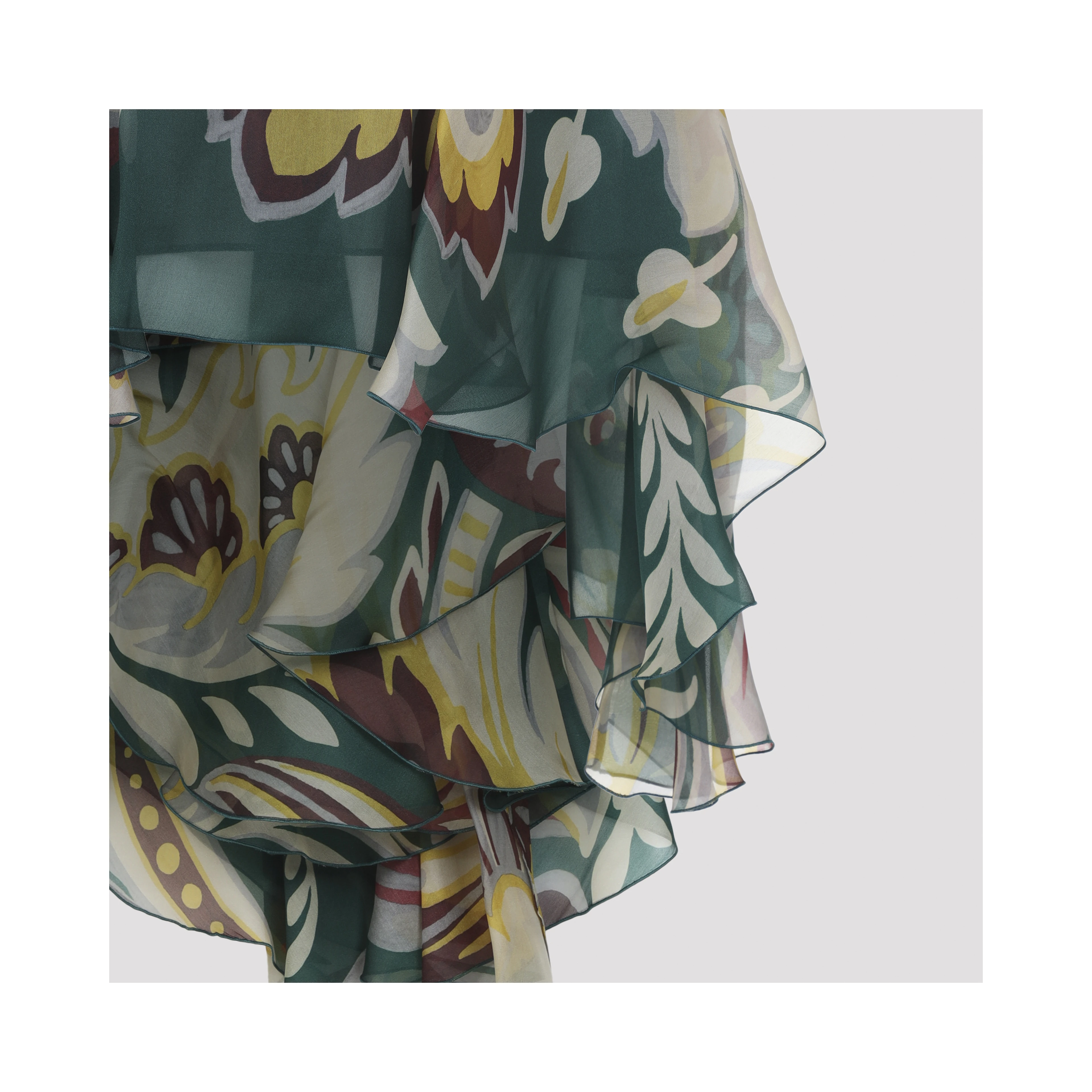 Etro Asymmetric Mini Skirt