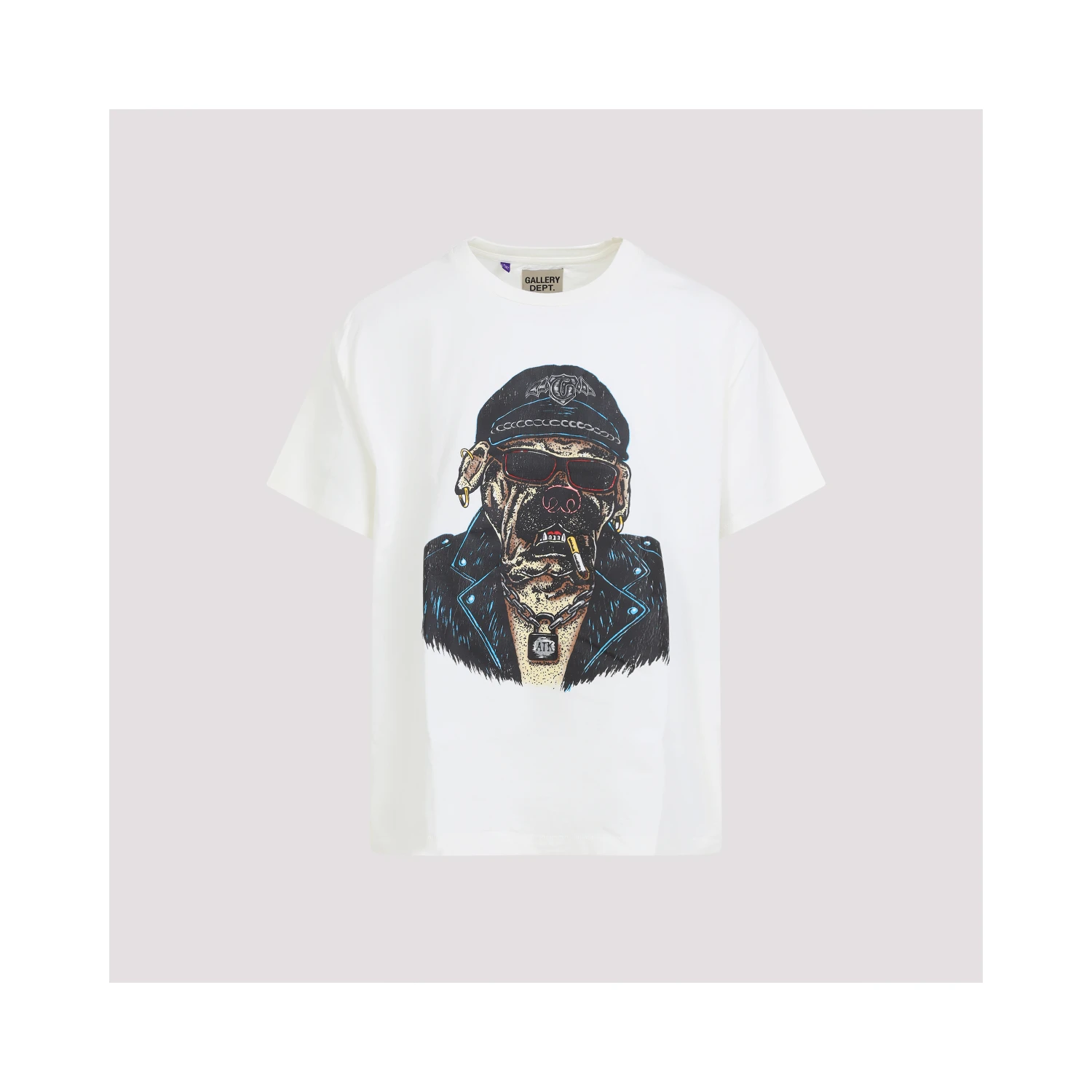 Gallery Dept. Oct Biker Dog T-Shirt