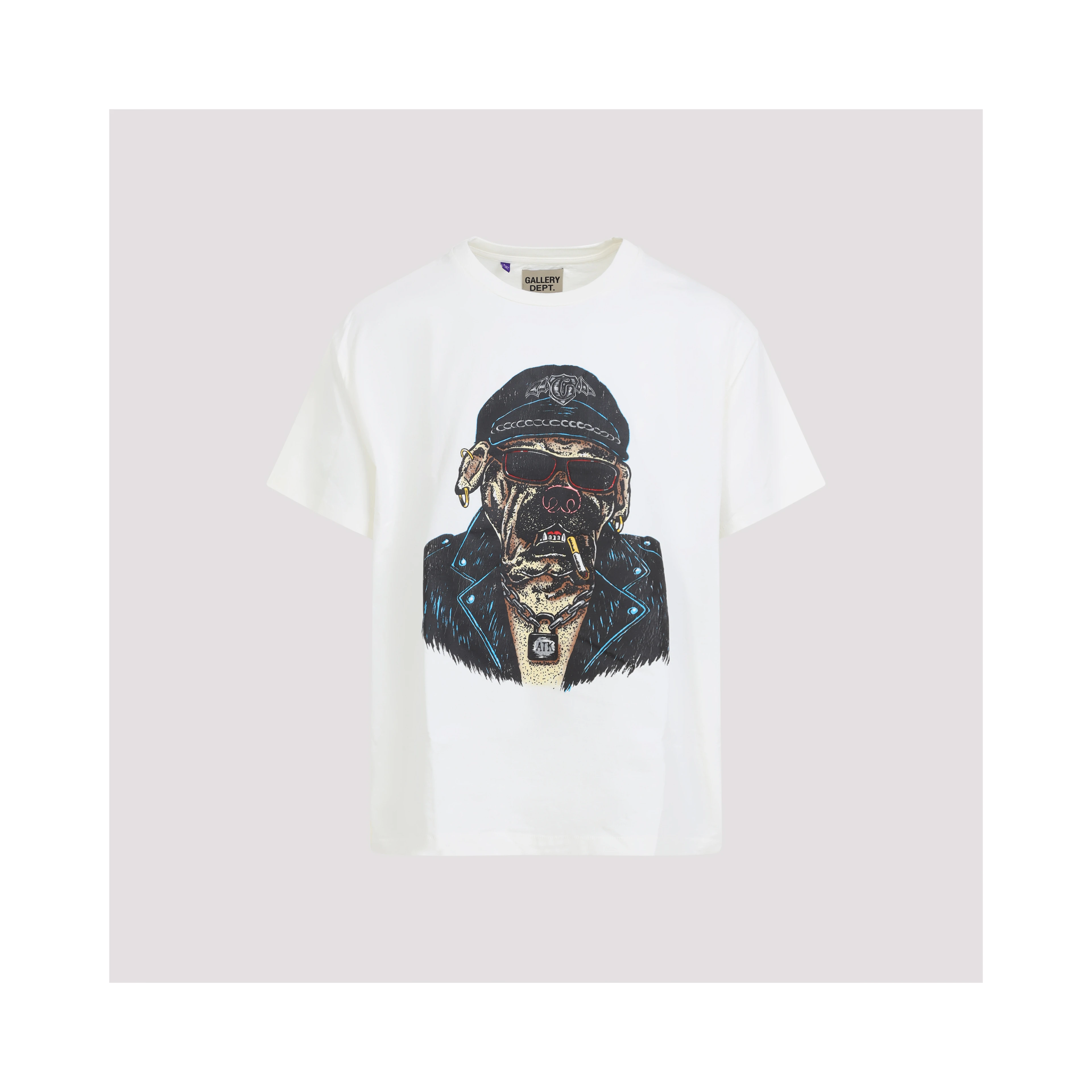 Gallery Dept. Oct Biker Dog T-Shirt