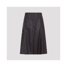 Alaïa Slit Midi Skirt