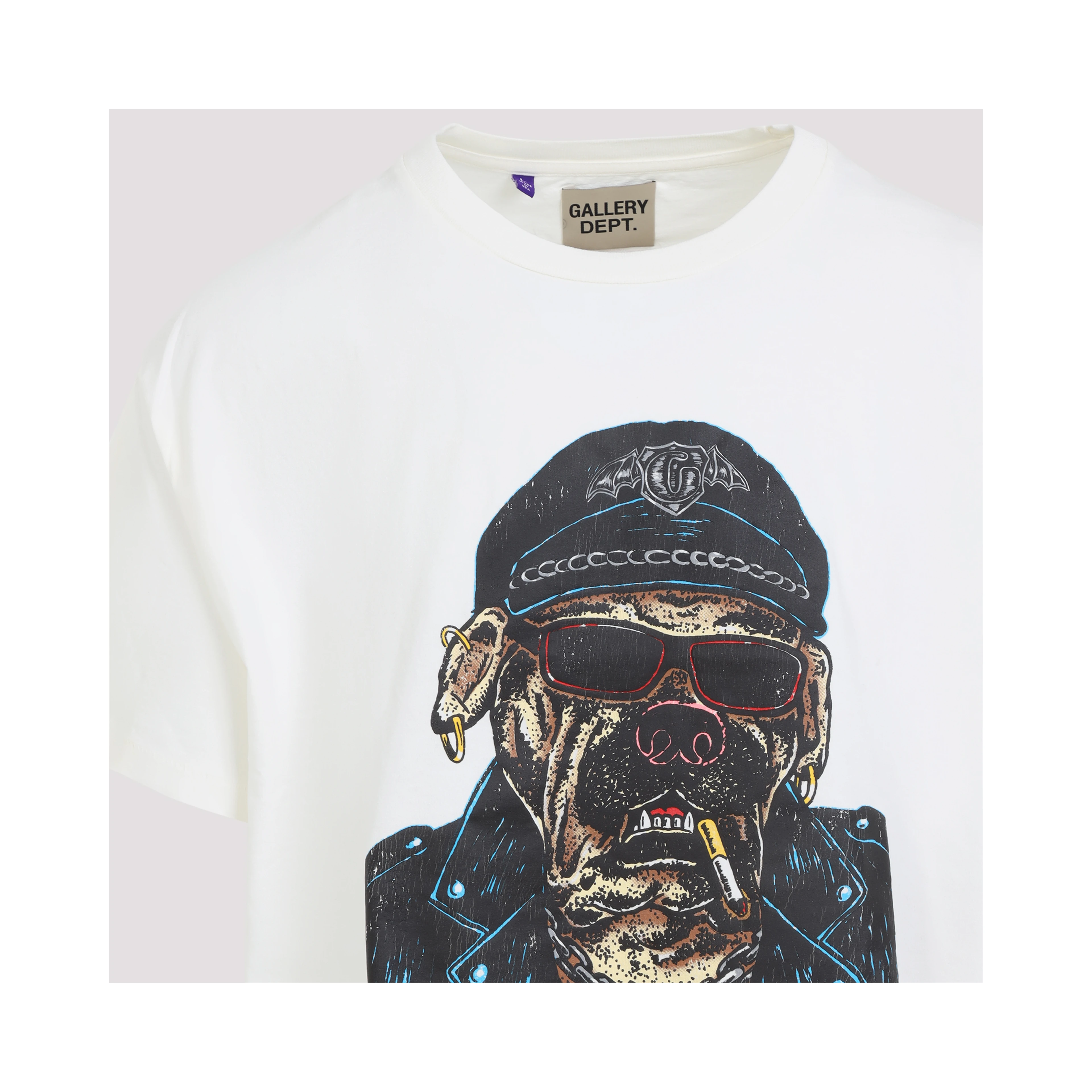 Gallery Dept. Oct Biker Dog T-Shirt