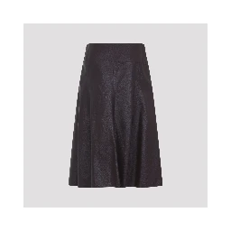Alaïa Slit Midi Skirt