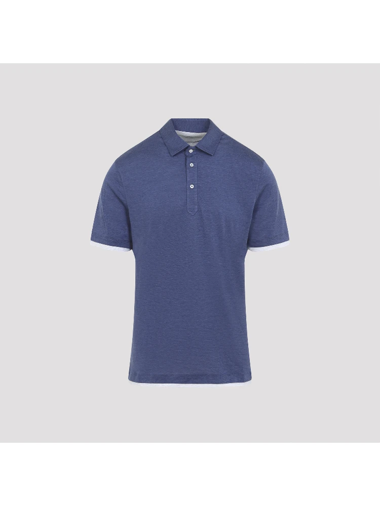 Brunello Cucinelli Silk Polo