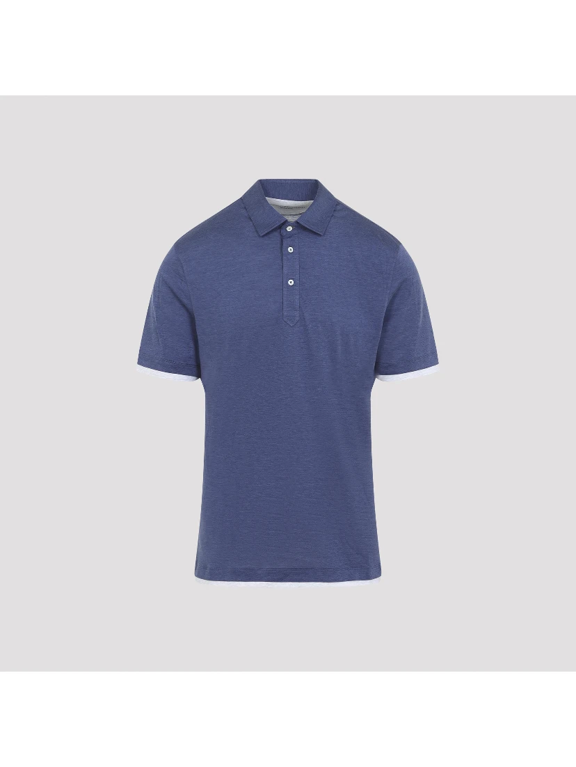 Brunello Cucinelli Silk Polo