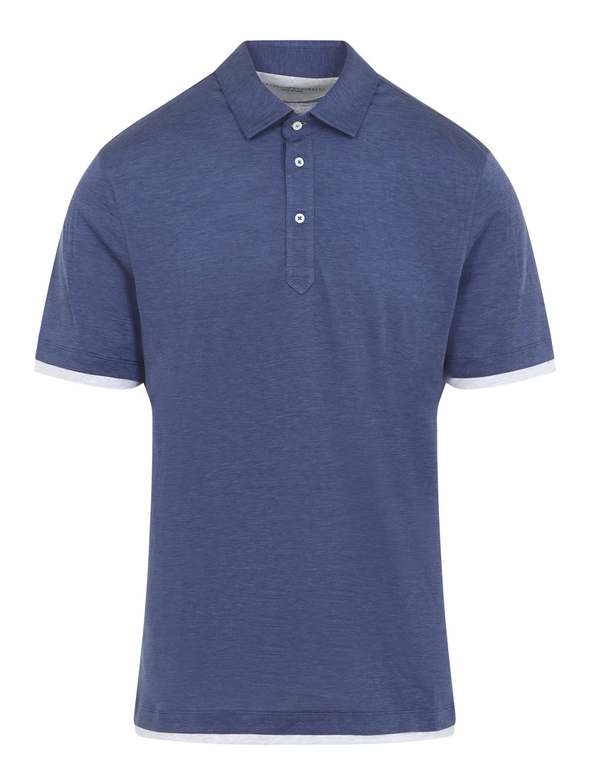 Brunello Cucinelli Silk Polo