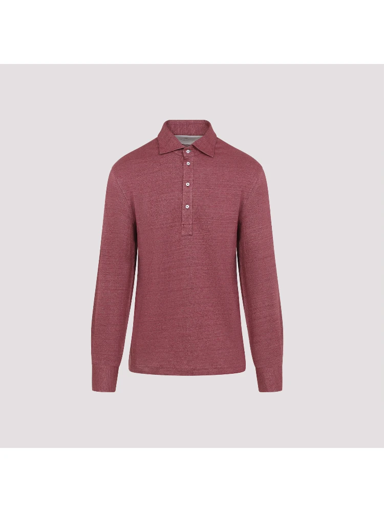 Brunello Cucinelli Long Sleeves Polo