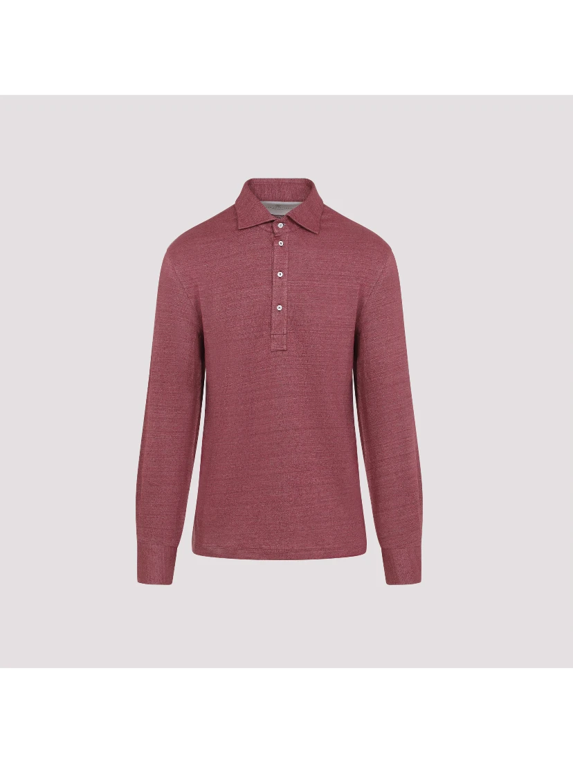 Brunello Cucinelli Long Sleeves Polo