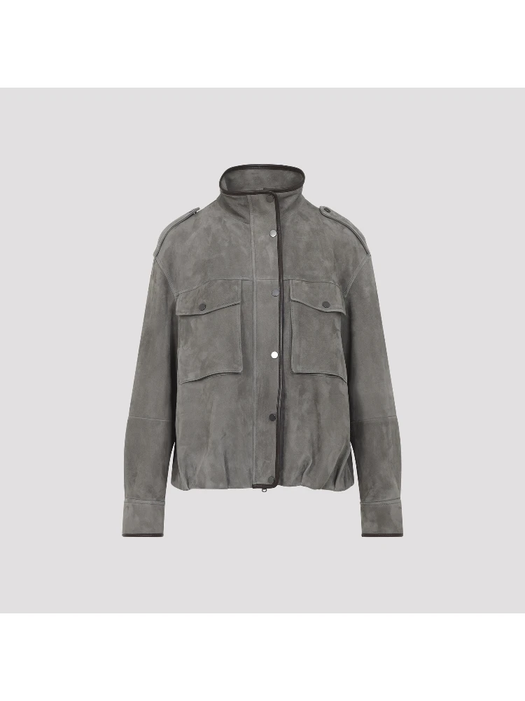 Brunello Cucinelli Suede Jacket