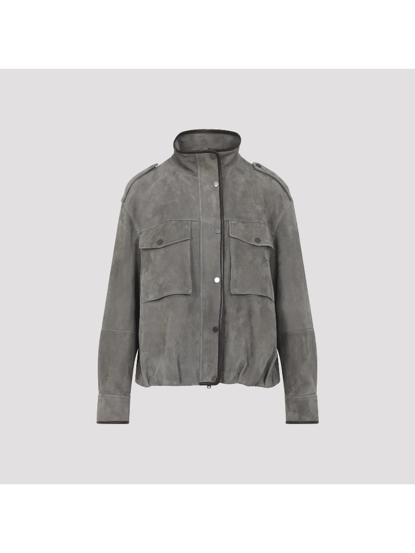 Brunello Cucinelli Suede Jacket
