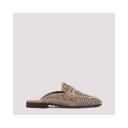 Brunello Cucinelli Suede Leather Mules