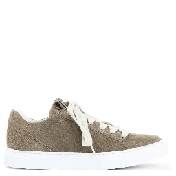 Brunello Cucinelli Suede Leather Sneakers