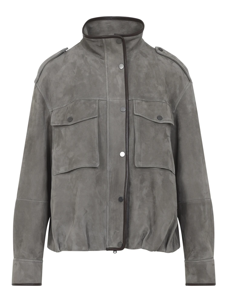 Brunello Cucinelli Suede Jacket alternative