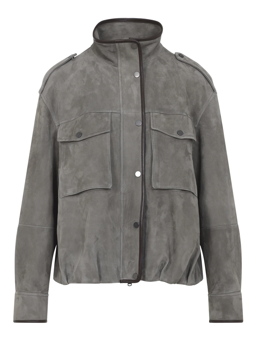 Brunello Cucinelli Suede Jacket