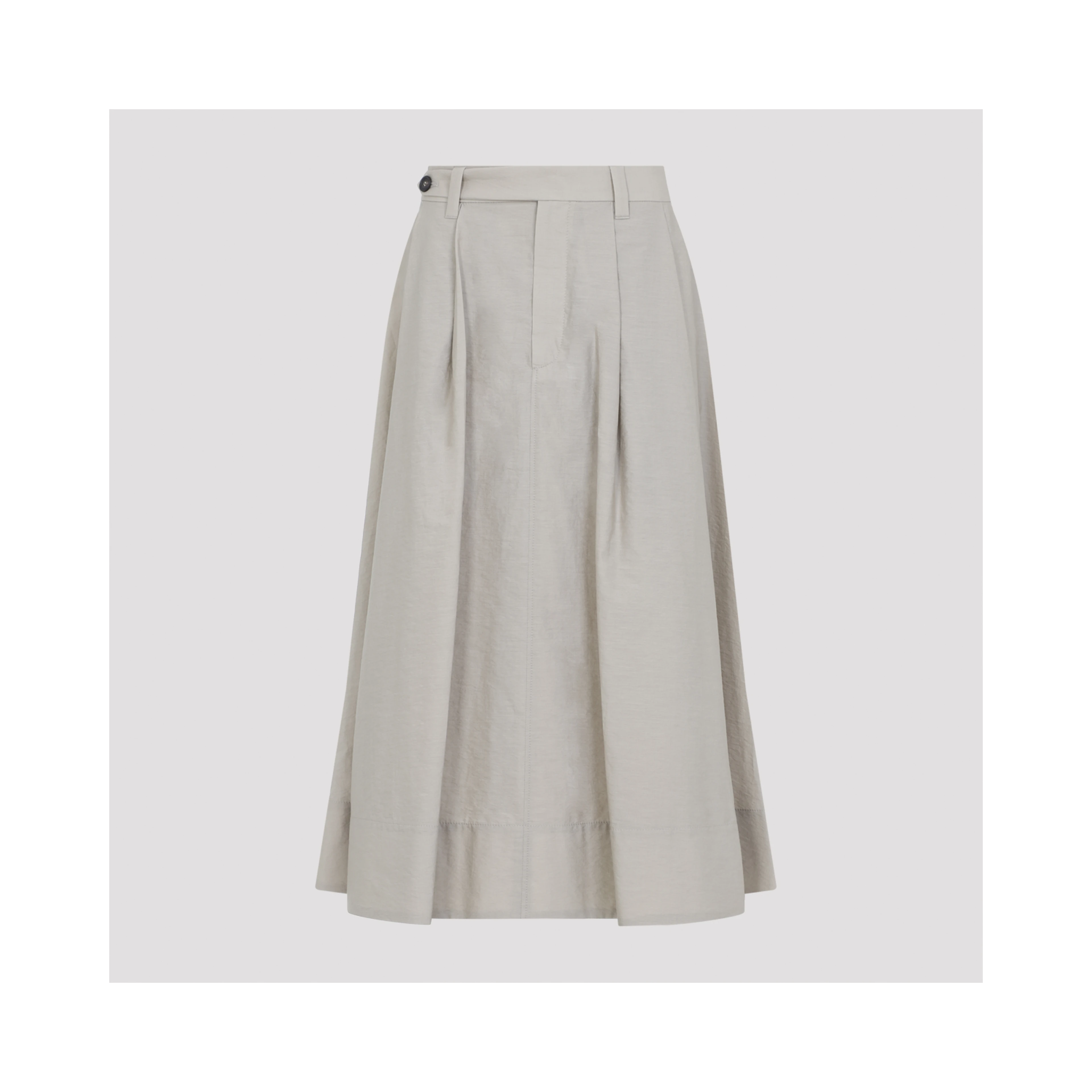 Brunello Cucinelli Cotton Midi Skirt