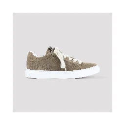 Brunello Cucinelli Suede Leather Sneakers