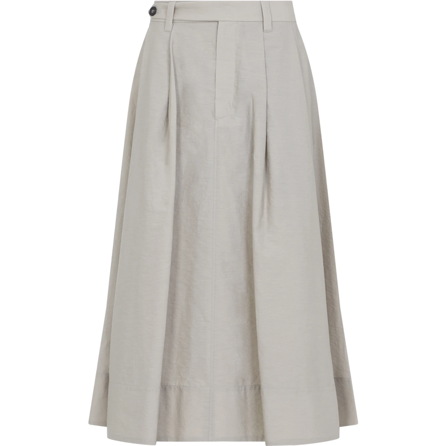Brunello Cucinelli Cotton Midi Skirt