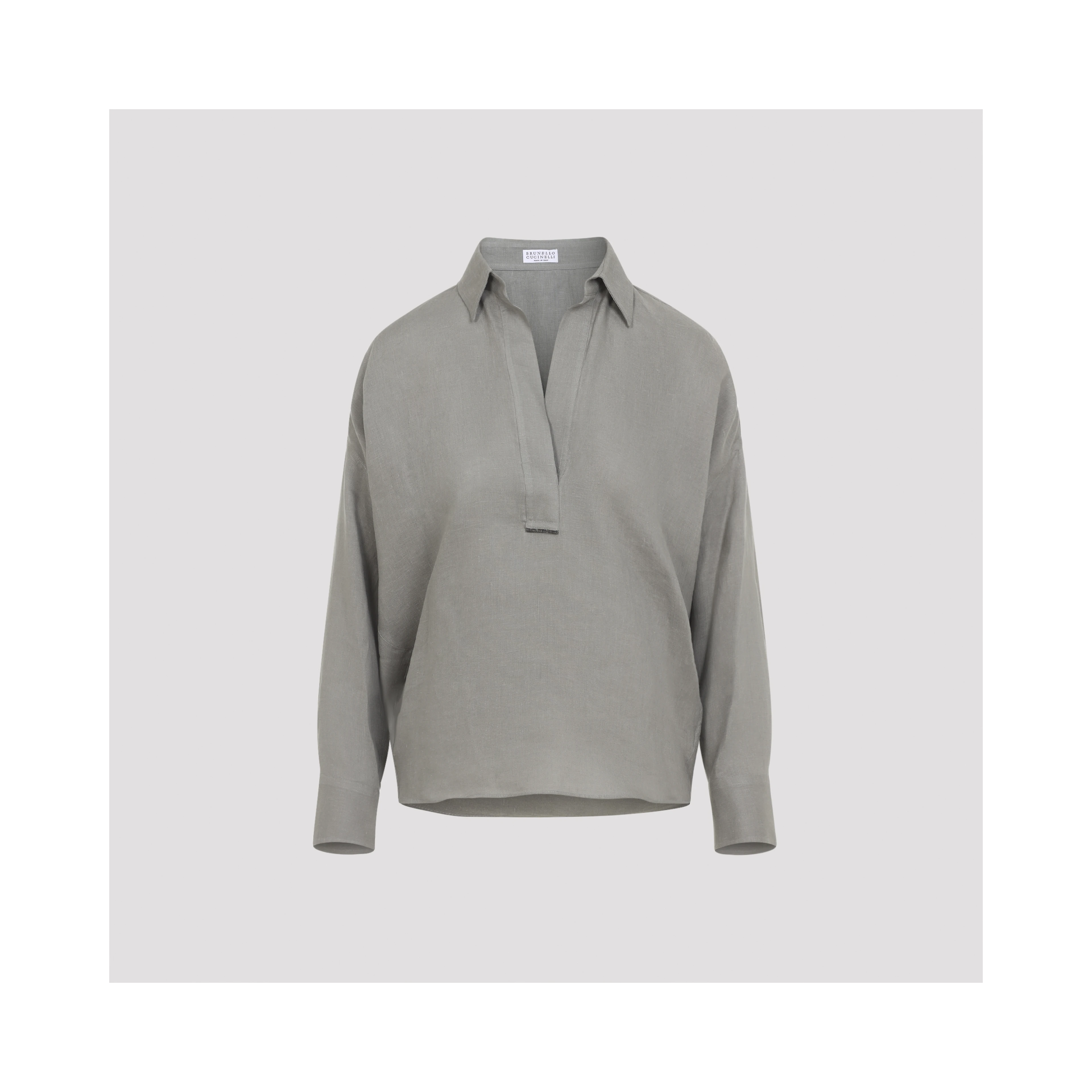 Brunello Cucinelli Linen Blouse