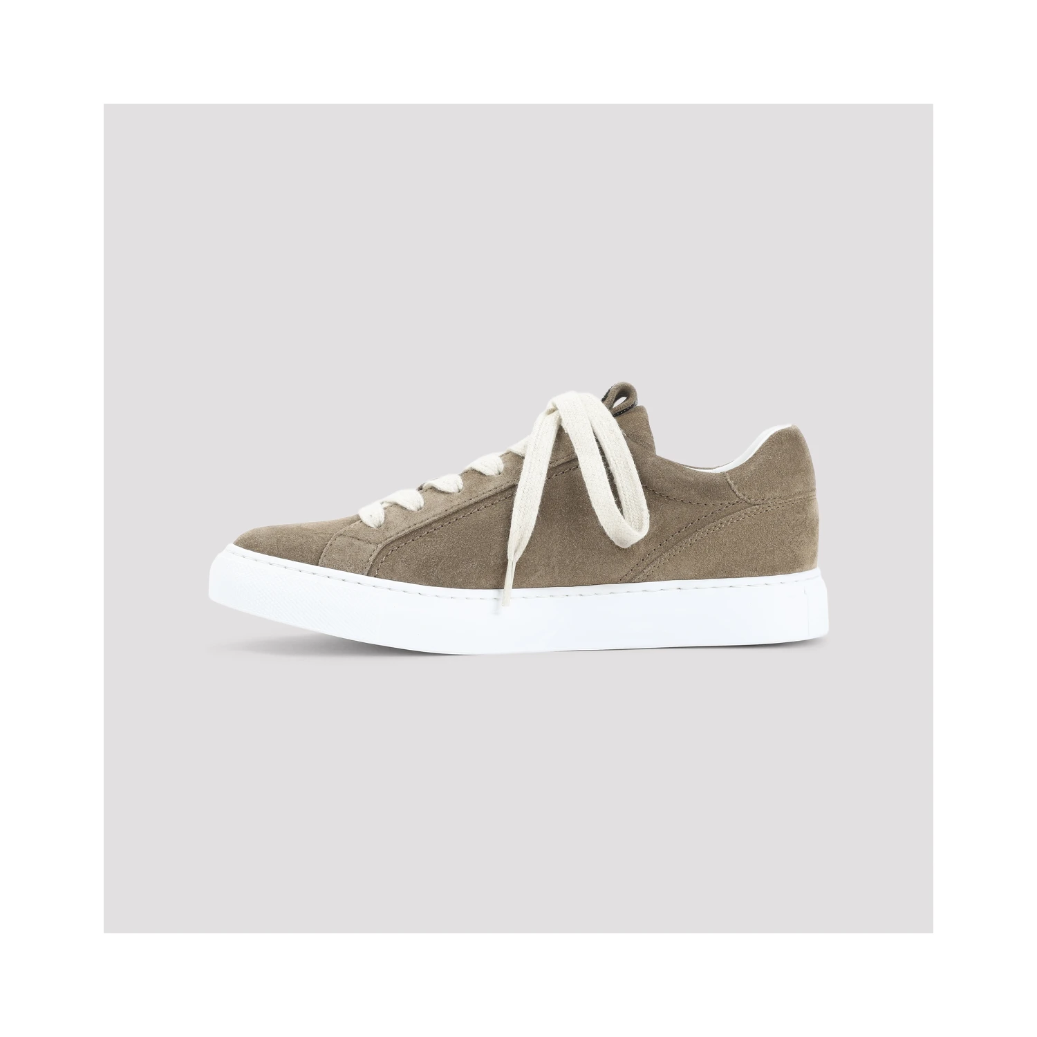 Brunello Cucinelli Suede Leather Sneakers