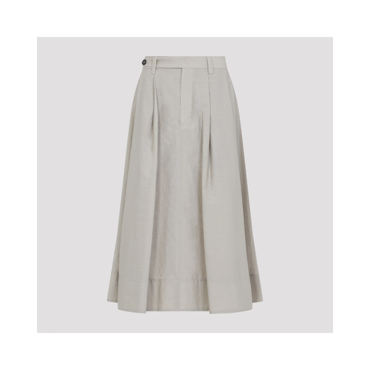 Brunello Cucinelli Cotton Midi Skirt