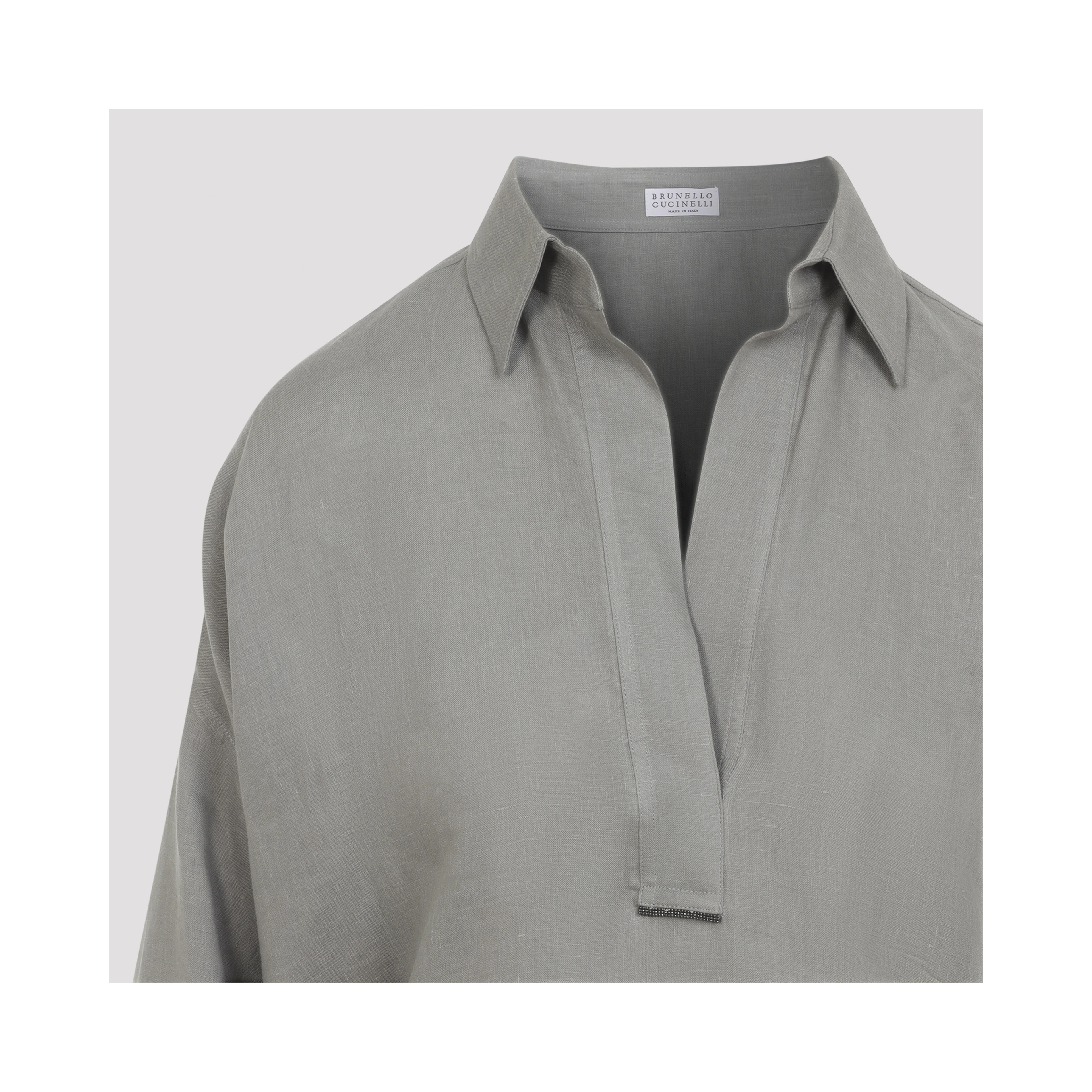 Brunello Cucinelli Linen Blouse