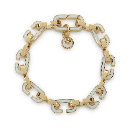 Casablanca Enamel C Link Bracelet