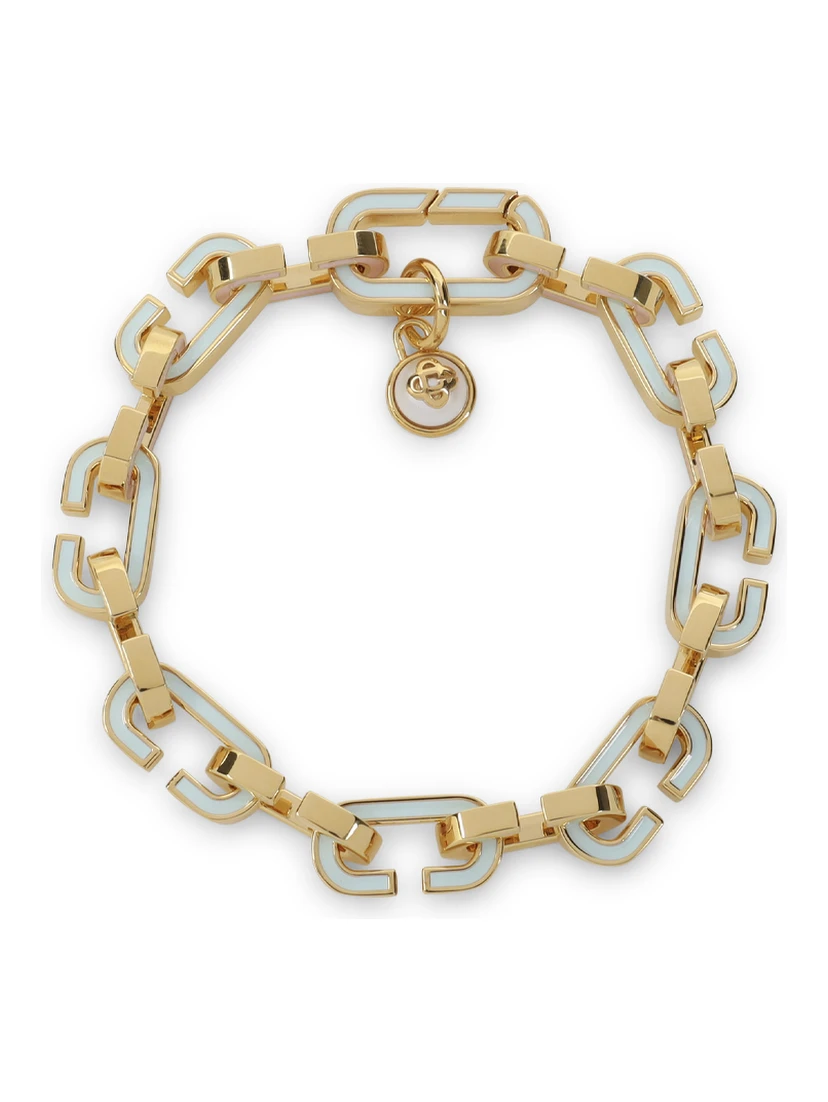 Casablanca Enamel C Link Bracelet