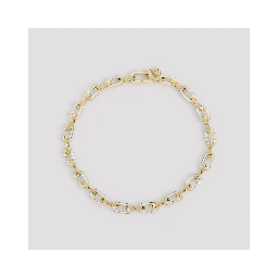 Casablanca Enamel C Link Necklace