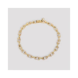 Casablanca Enamel C Link Necklace