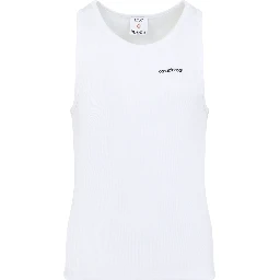 Casablanca Ribbed Tank Top