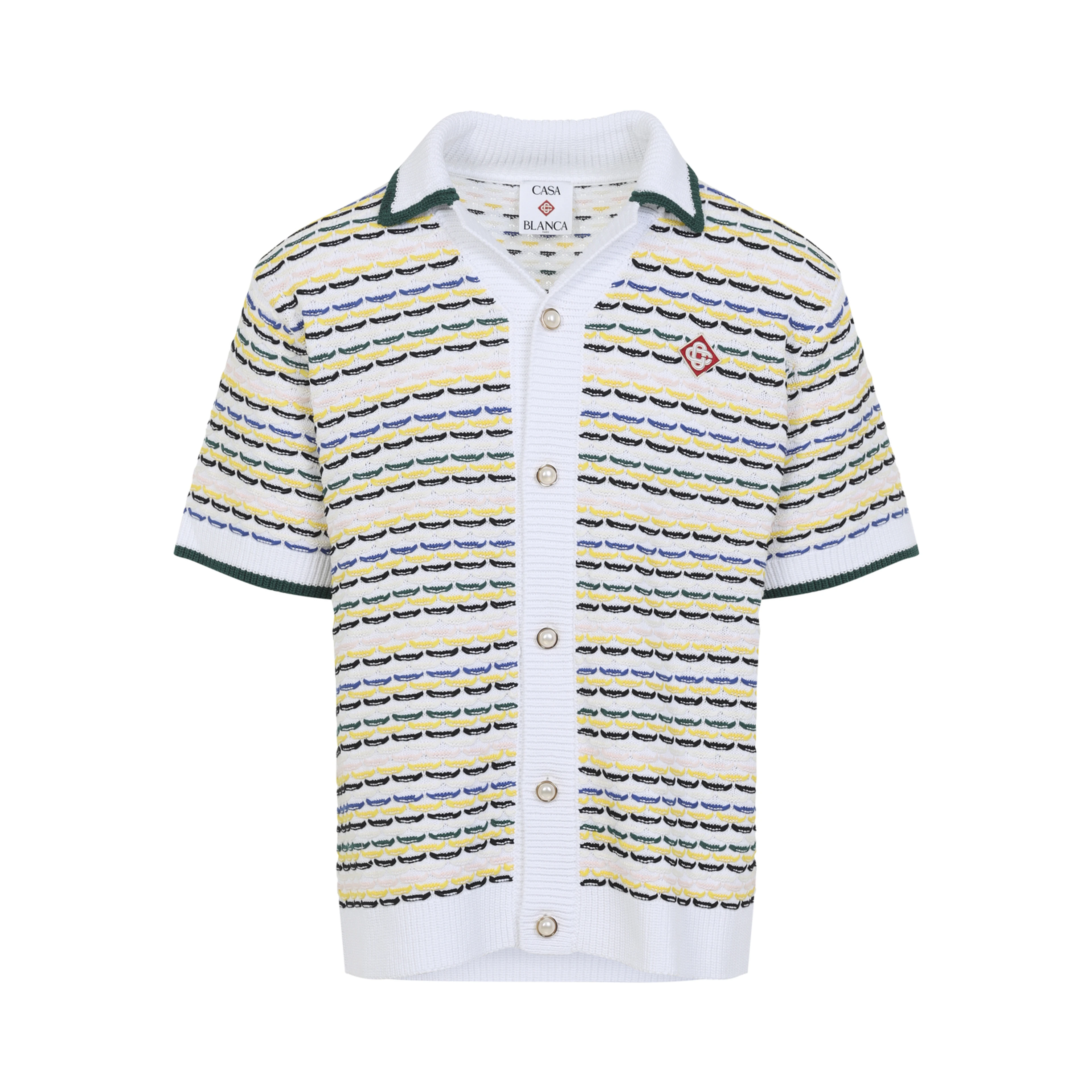 Casablanca Tuck Stitch Shirt