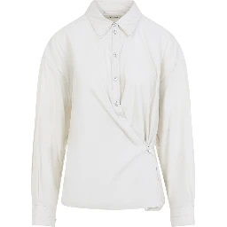 Lemaire Straight Collar Twisted Shirt