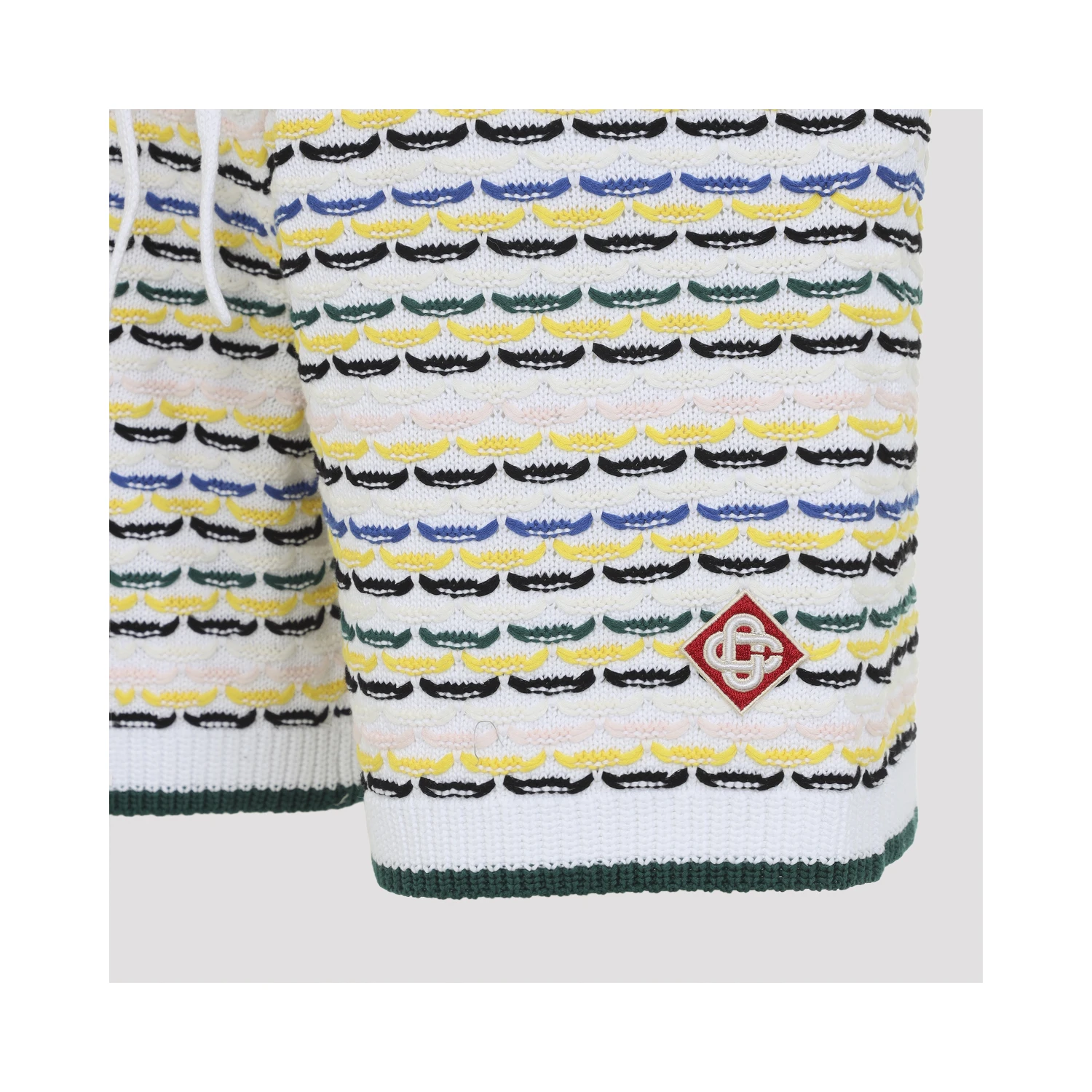 Casablanca Tuck Stitch Bermuda
