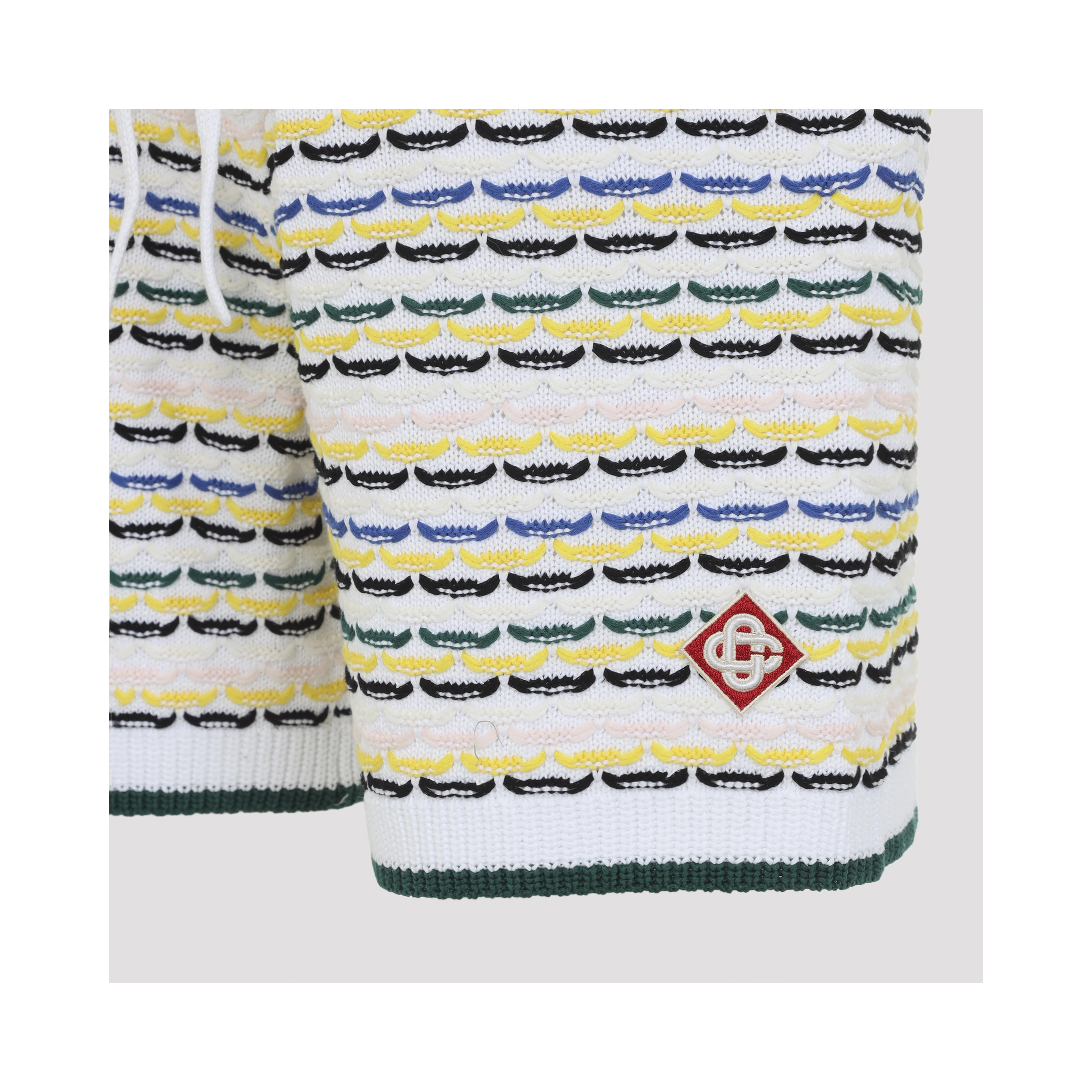 Casablanca Tuck Stitch Bermuda