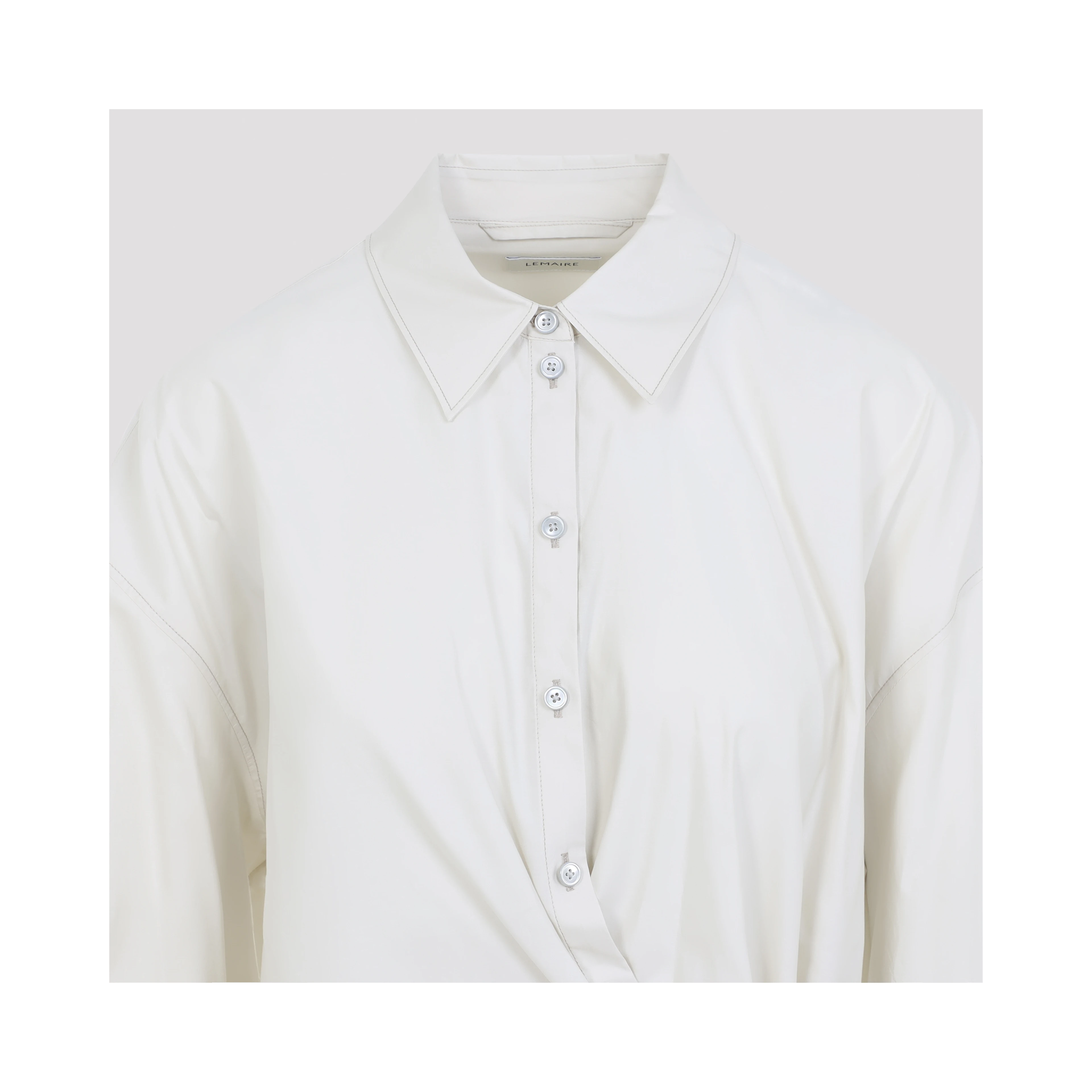 Lemaire Straight Collar Twisted Shirt