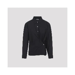 Lemaire Straight Collar Twisted Shirt
