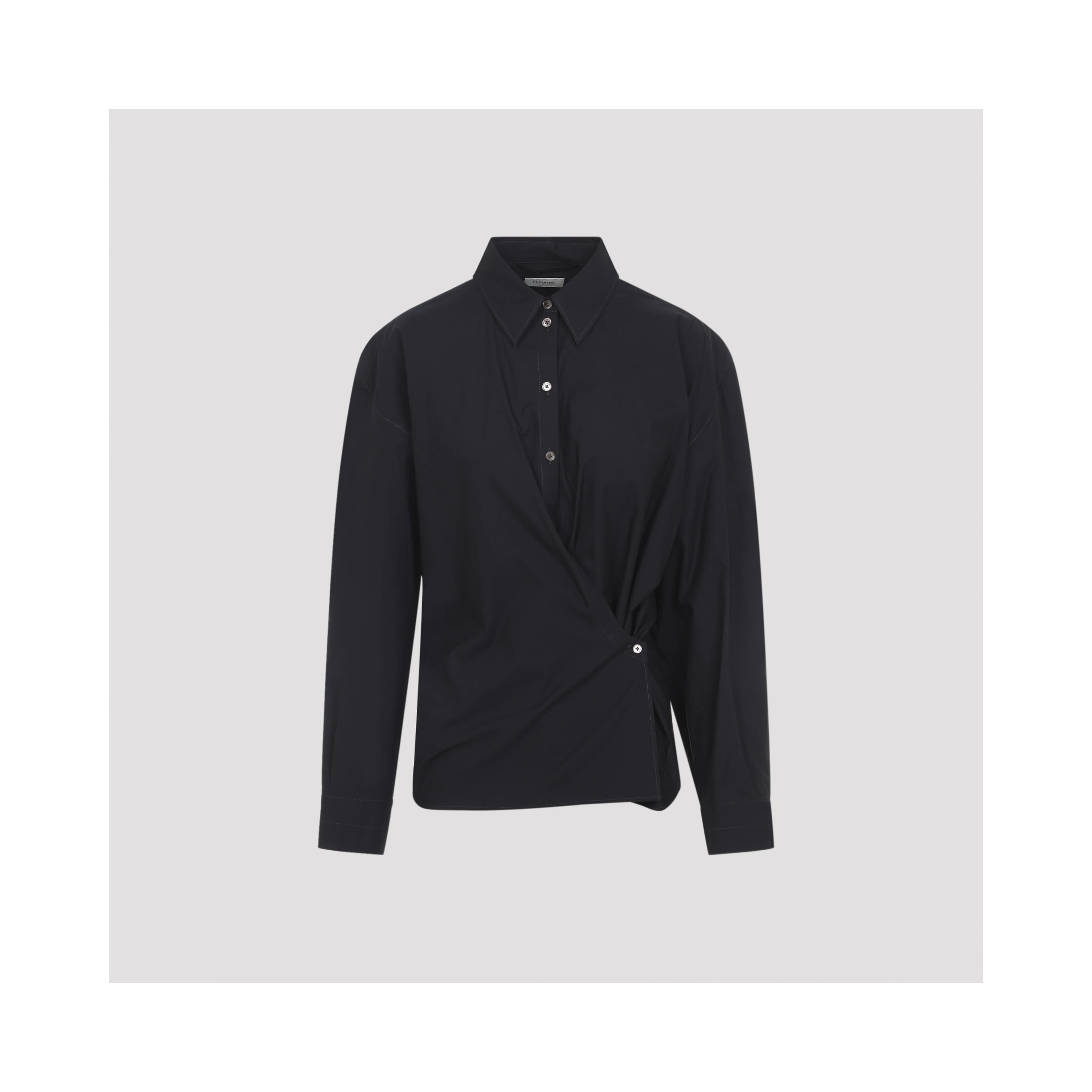 Lemaire Straight Collar Twisted Shirt