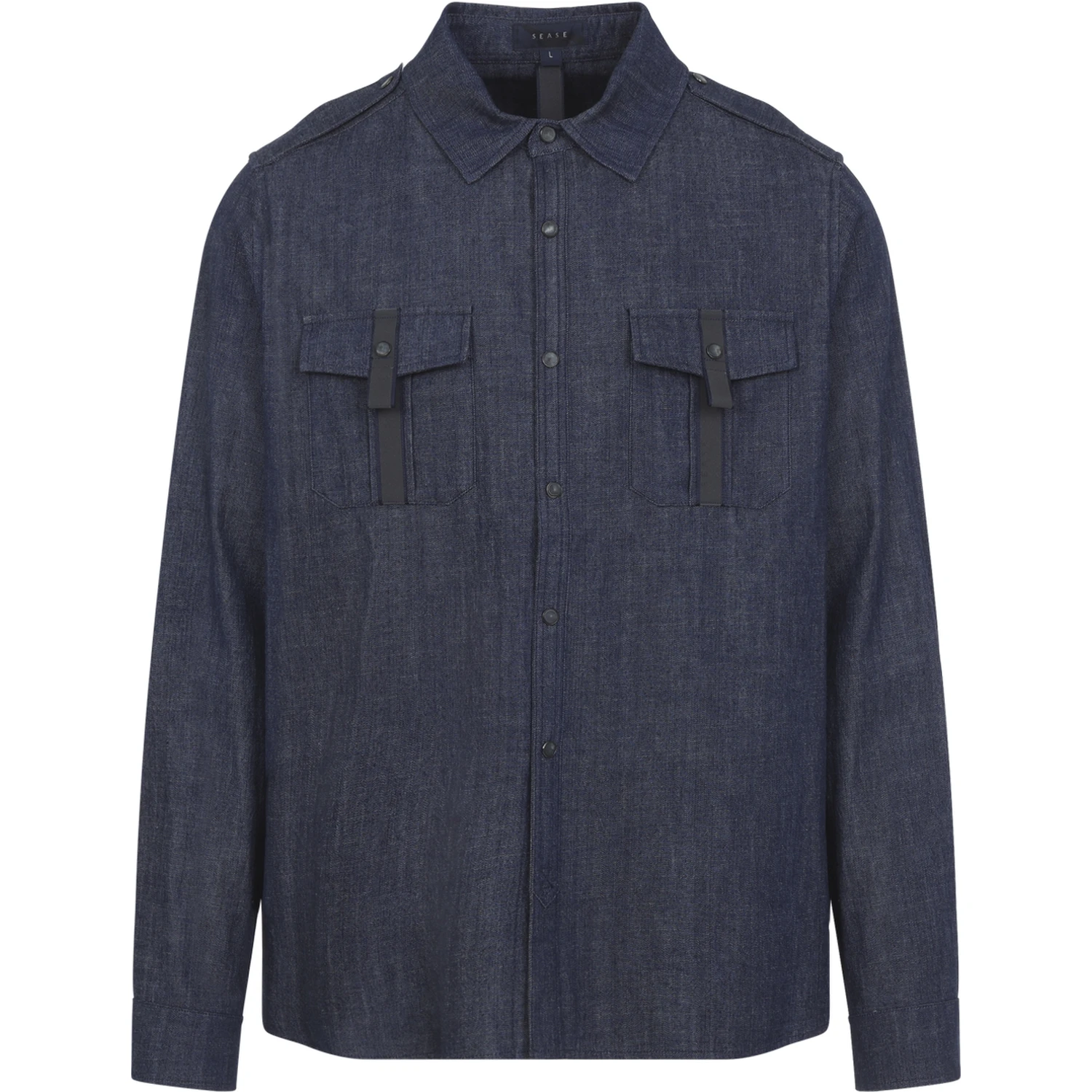 Sease Cotton Denim Overshirt