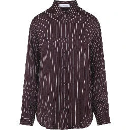 The Frankie Shop Peri Satin Fluid Shirt