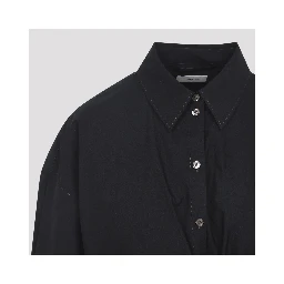 Lemaire Straight Collar Twisted Shirt