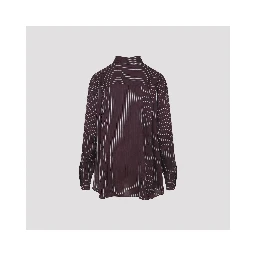 The Frankie Shop Peri Satin Fluid Shirt