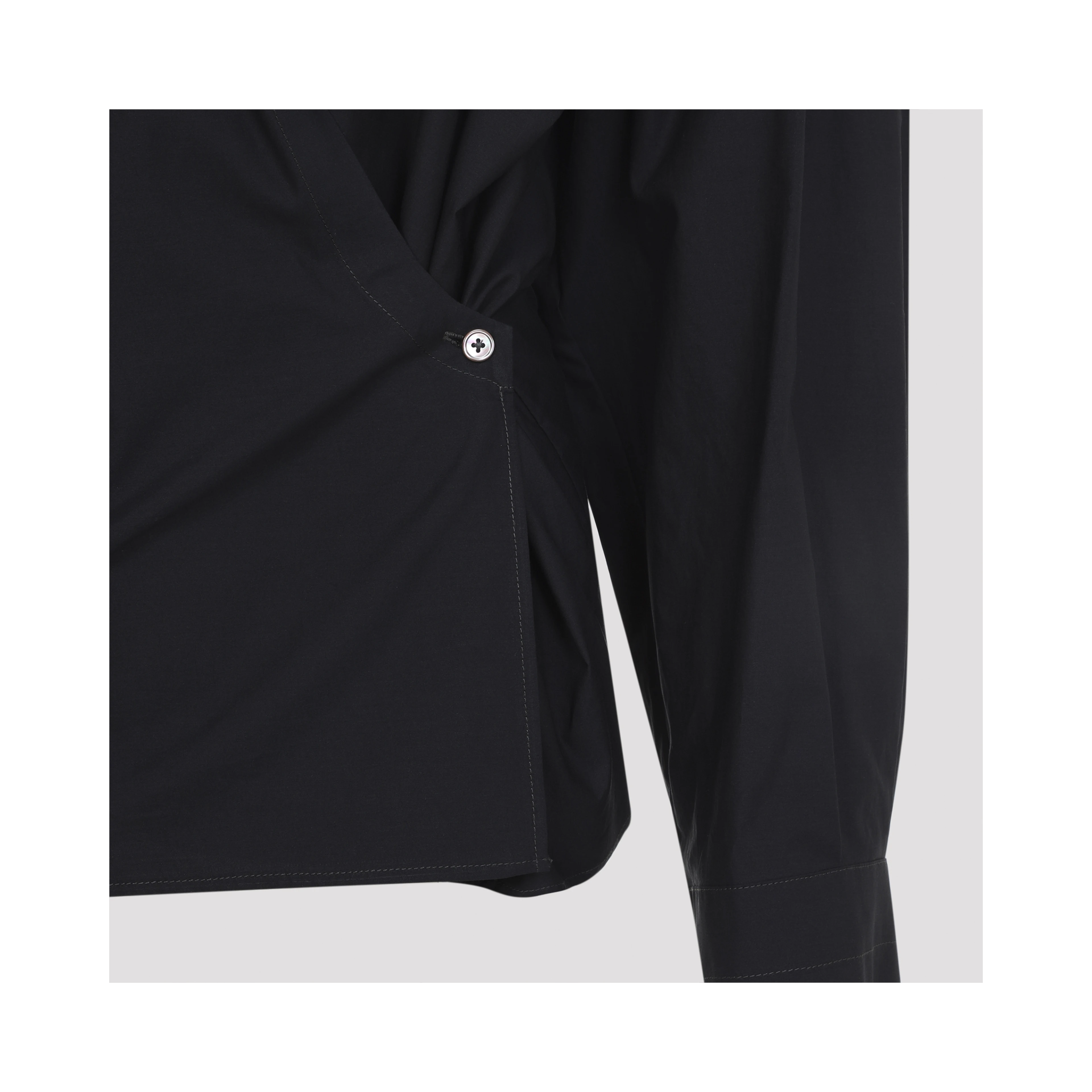 Lemaire Straight Collar Twisted Shirt