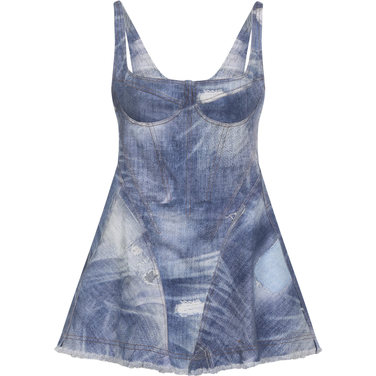 Roberto Cavalli Cotton Mini Dress