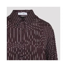 The Frankie Shop Peri Satin Fluid Shirt