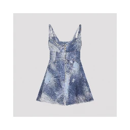 Roberto Cavalli Cotton Mini Dress